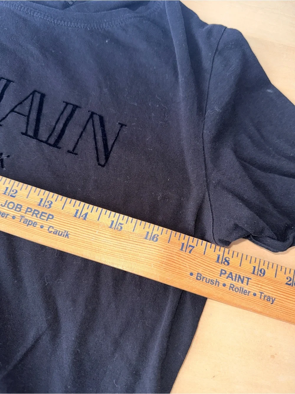 Balmain X H&M T-shirt Luxury Collab Black Graphic  Medium